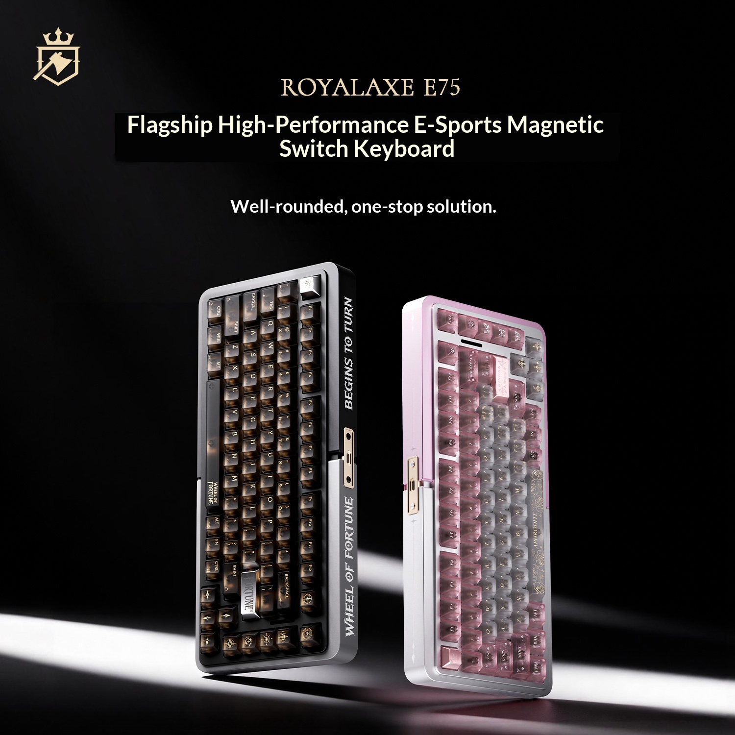 Royalaxe E75 HE Aluminum Shell - Gaming Keyboard Hall Effect Switches avaliação e preço