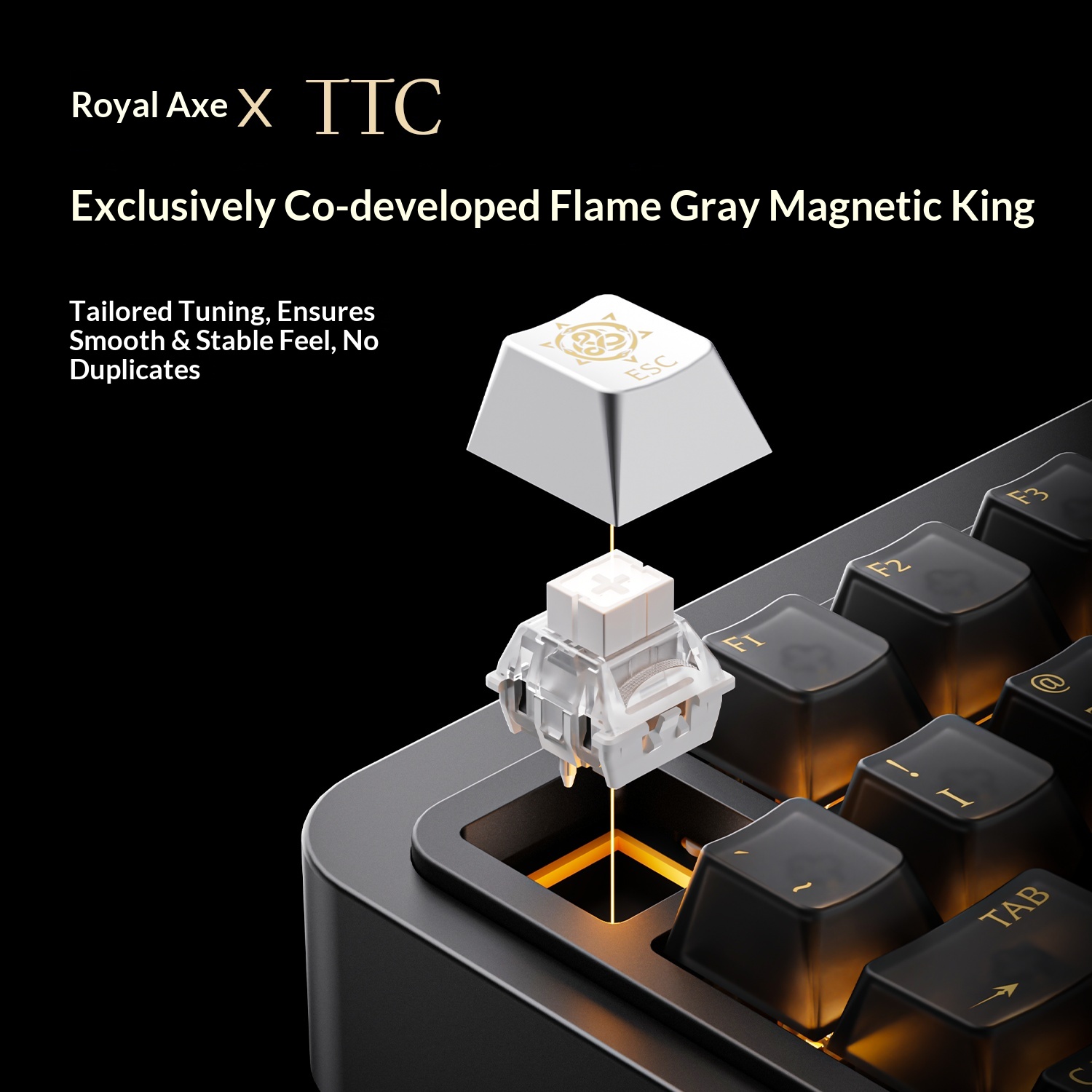 Royalaxe E75 HE Aluminum Shell - Gaming Keyboard Hall Effect Switches avaliação e preço
