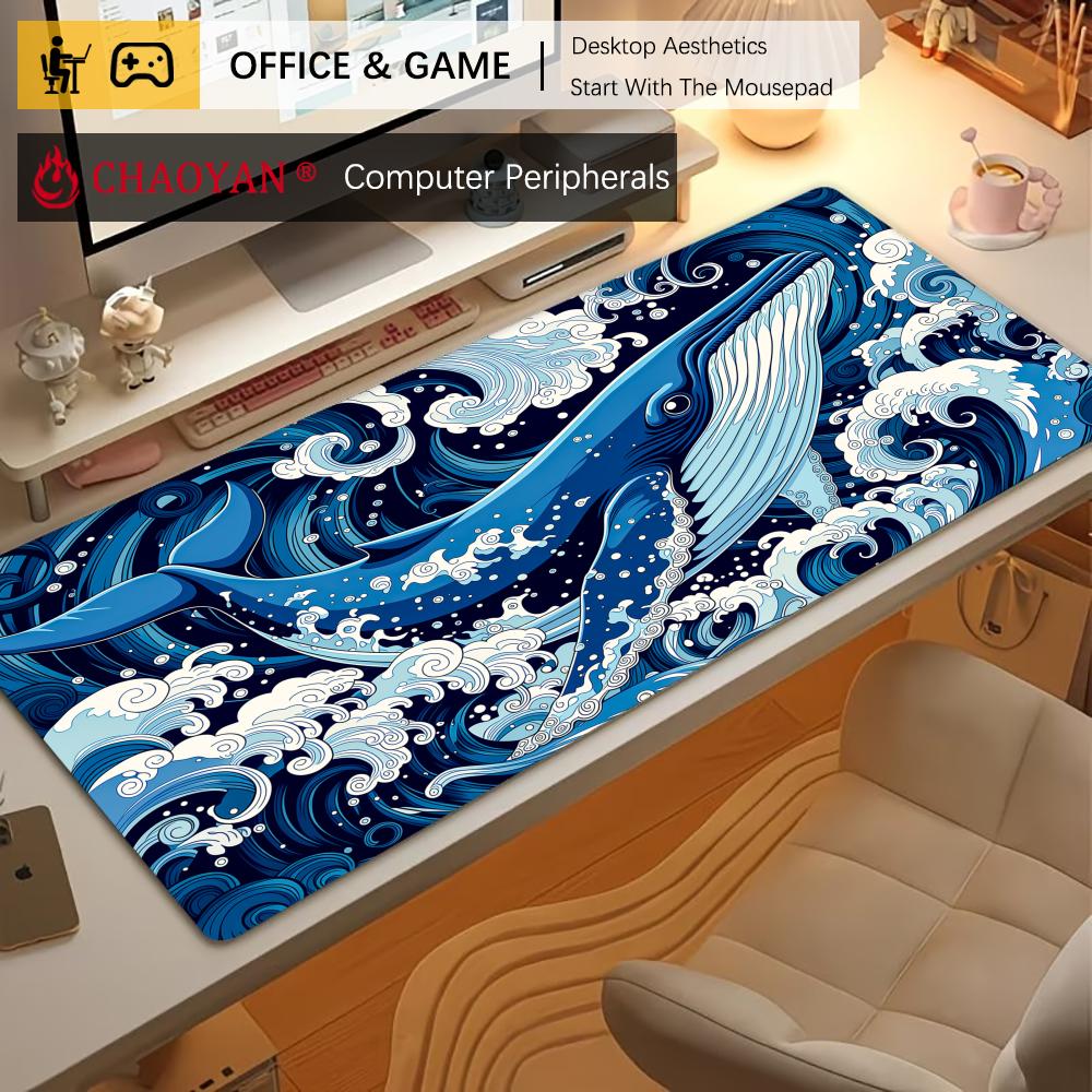Blue Whale and the Ocean Mouse - Gaming Keyboard Blue avaliação e preço