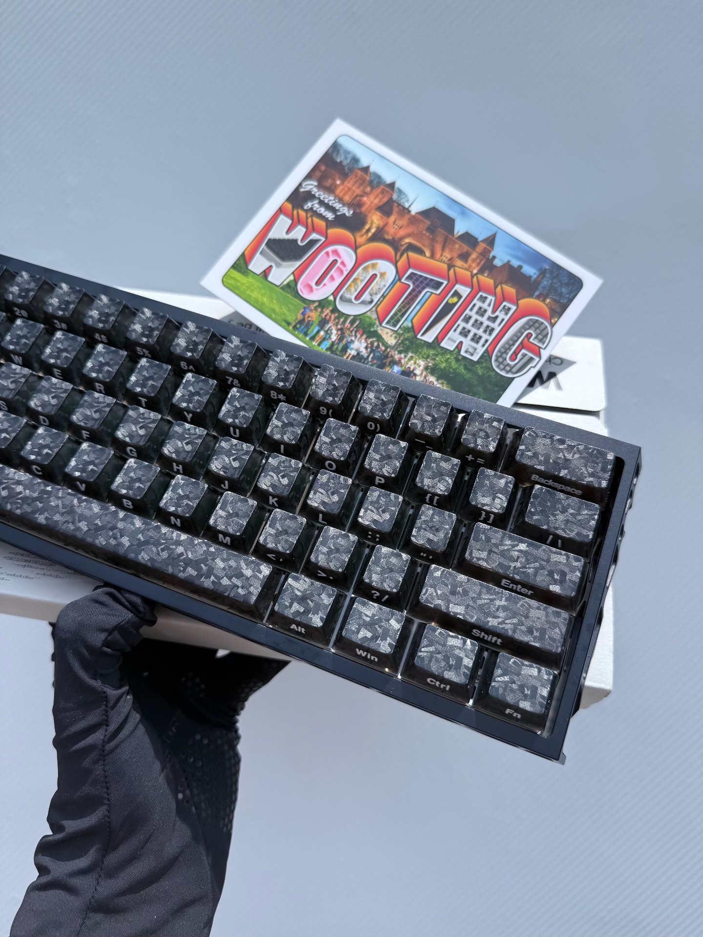 Custom Full Mod HE Keyboard Ca - Gaming Keyboard Budget avaliação e preço