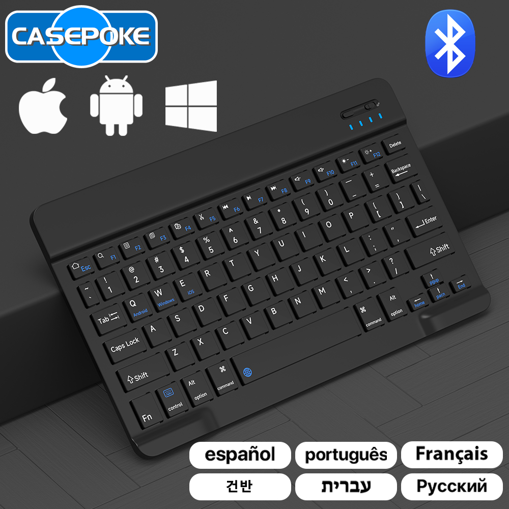CASEPOKE For iPad Xiaomi Samsu - Gaming Keyboard Mechanical Wireless avaliação e preço