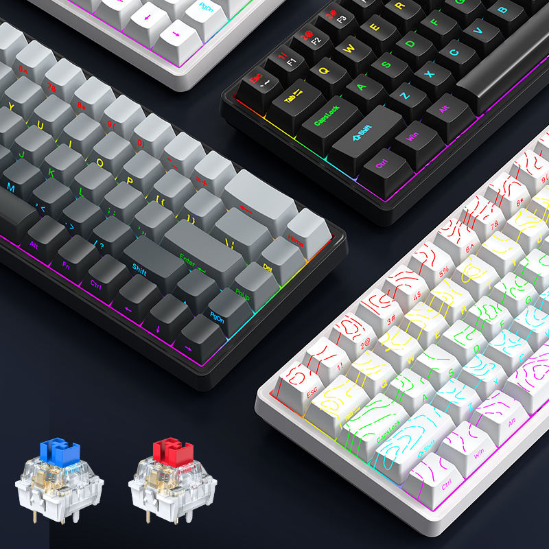 APAYADO A68 Wired Mechanical K - Gaming Keyboard Budget avaliação e preço