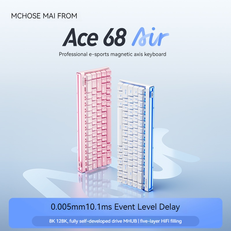 Mchose Ace68 Air Magnetic Axis - Gaming Keyboard Mechanical avaliação e preço