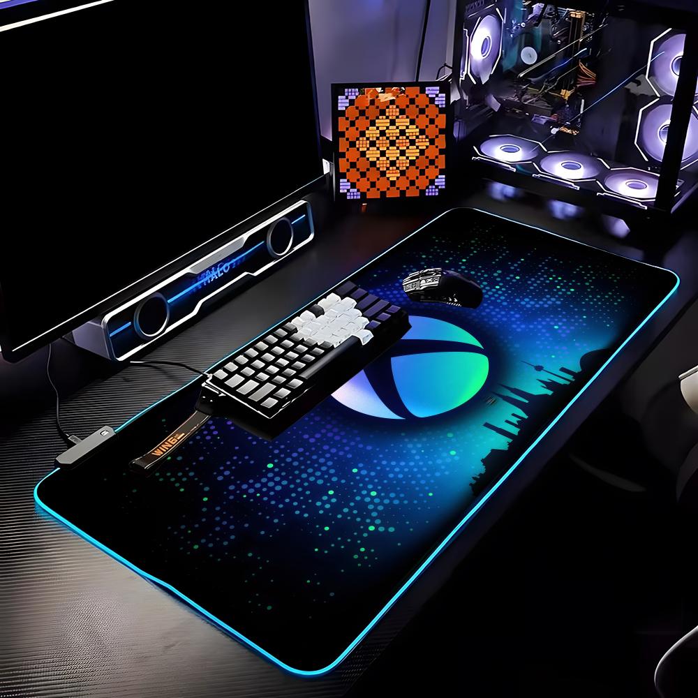 X-Xbox Mouse Pad RGB HD Mousep - Gaming Keyboard And Mouse For Xbox avaliação e preço
