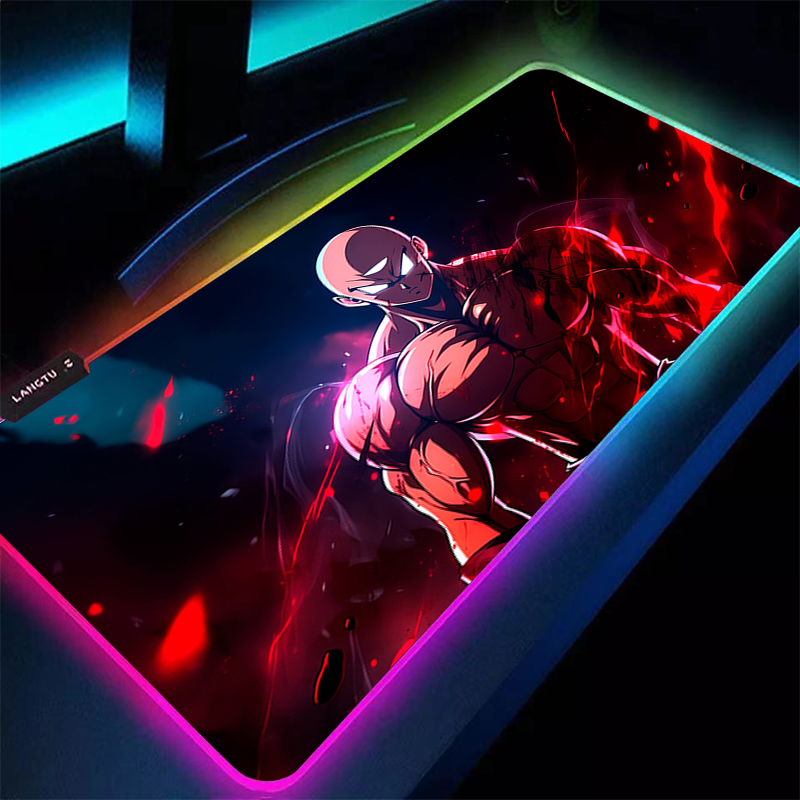 RGB Mouse Pad 90x40cm DBZ Drag - Gaming Keyboard En Mouse avaliação e preço