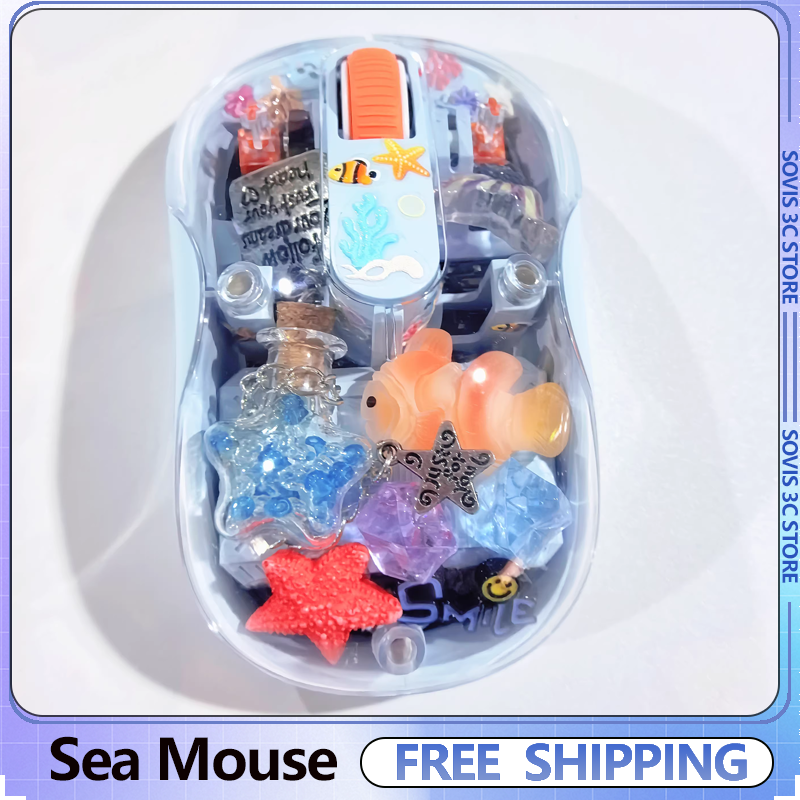 Whale/Starfish Handmade Transp - Keyboard Gaming Transparent avaliação e preço